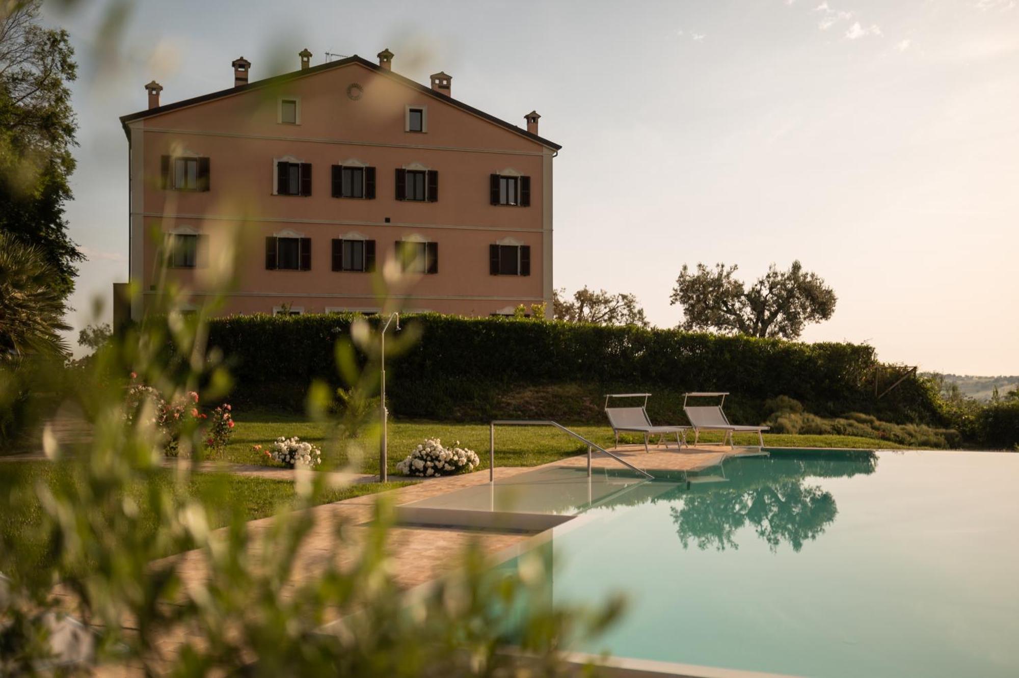 Ferienwohnung Poggio Antico Monte San Vito Exterior foto