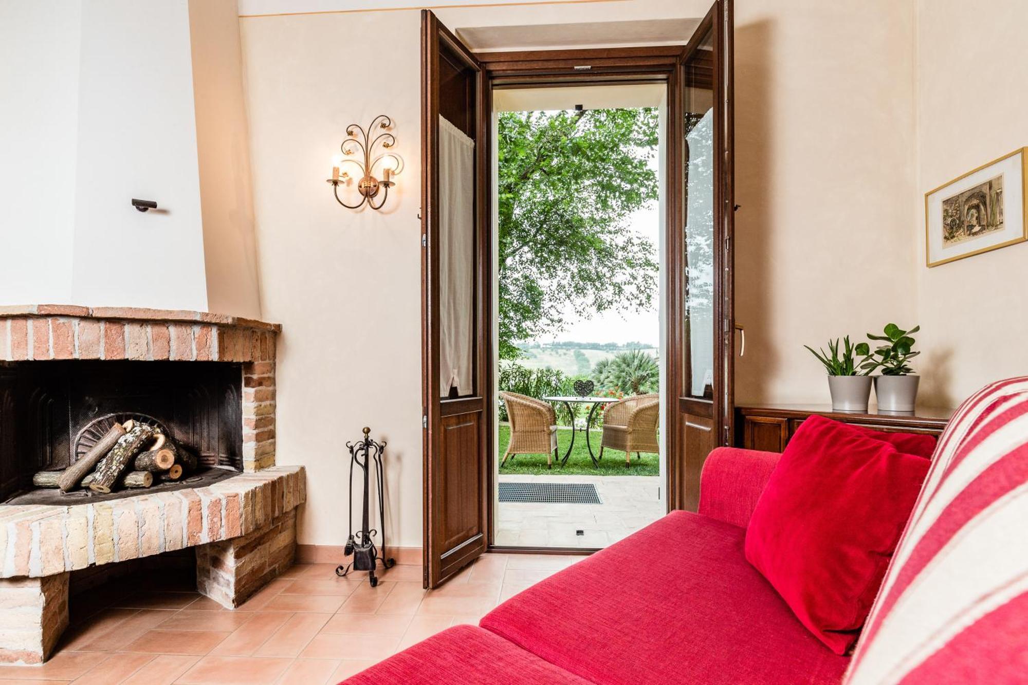 Ferienwohnung Poggio Antico Monte San Vito Exterior foto
